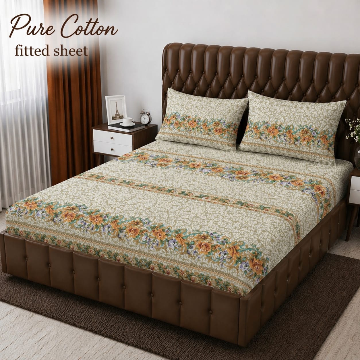 Pure Cotton Bed Sheet