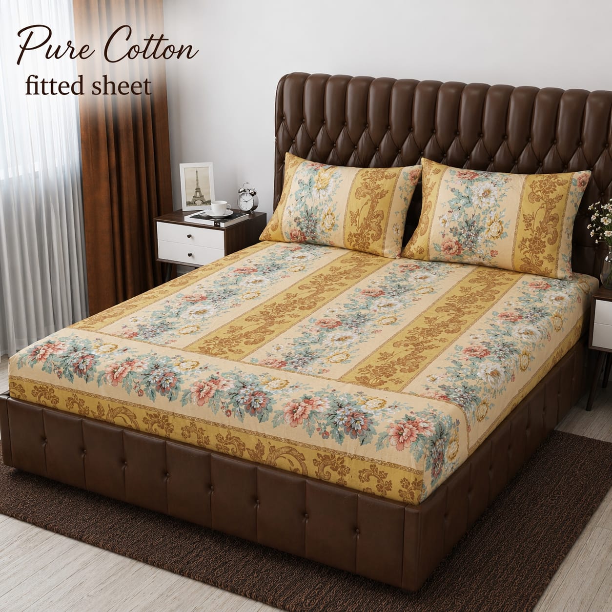 Pure Cotton Bed Sheet