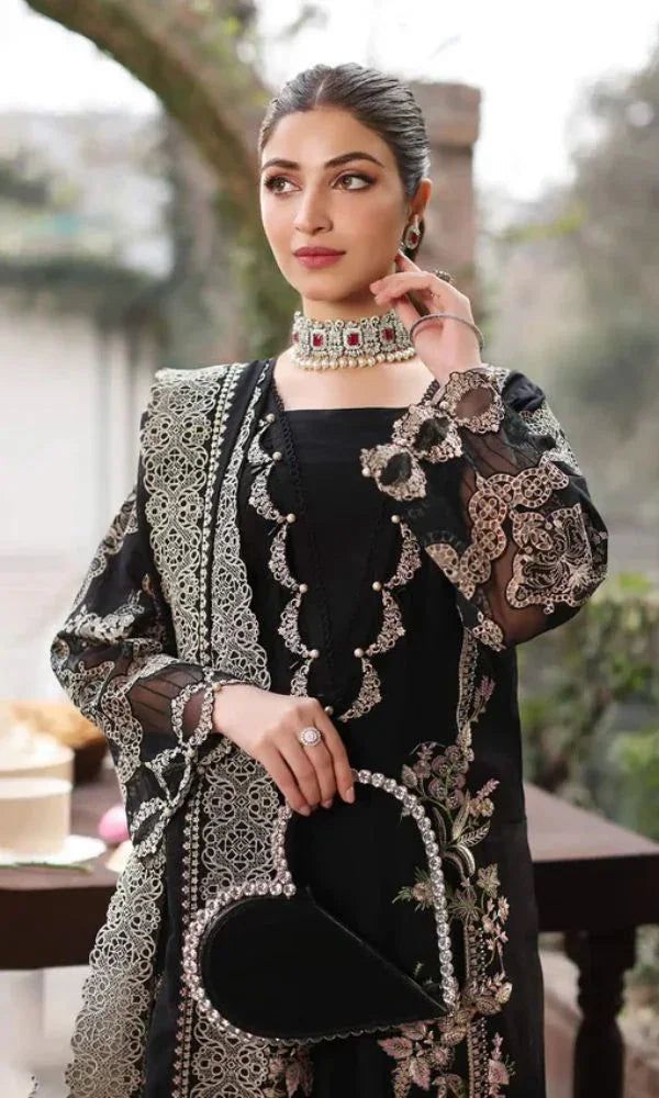 Lawn Embroidered 3Pc 6124