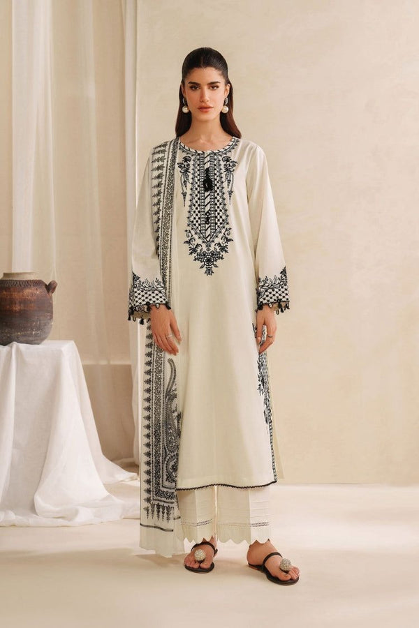 Lawm Embroidered 3Pc 519