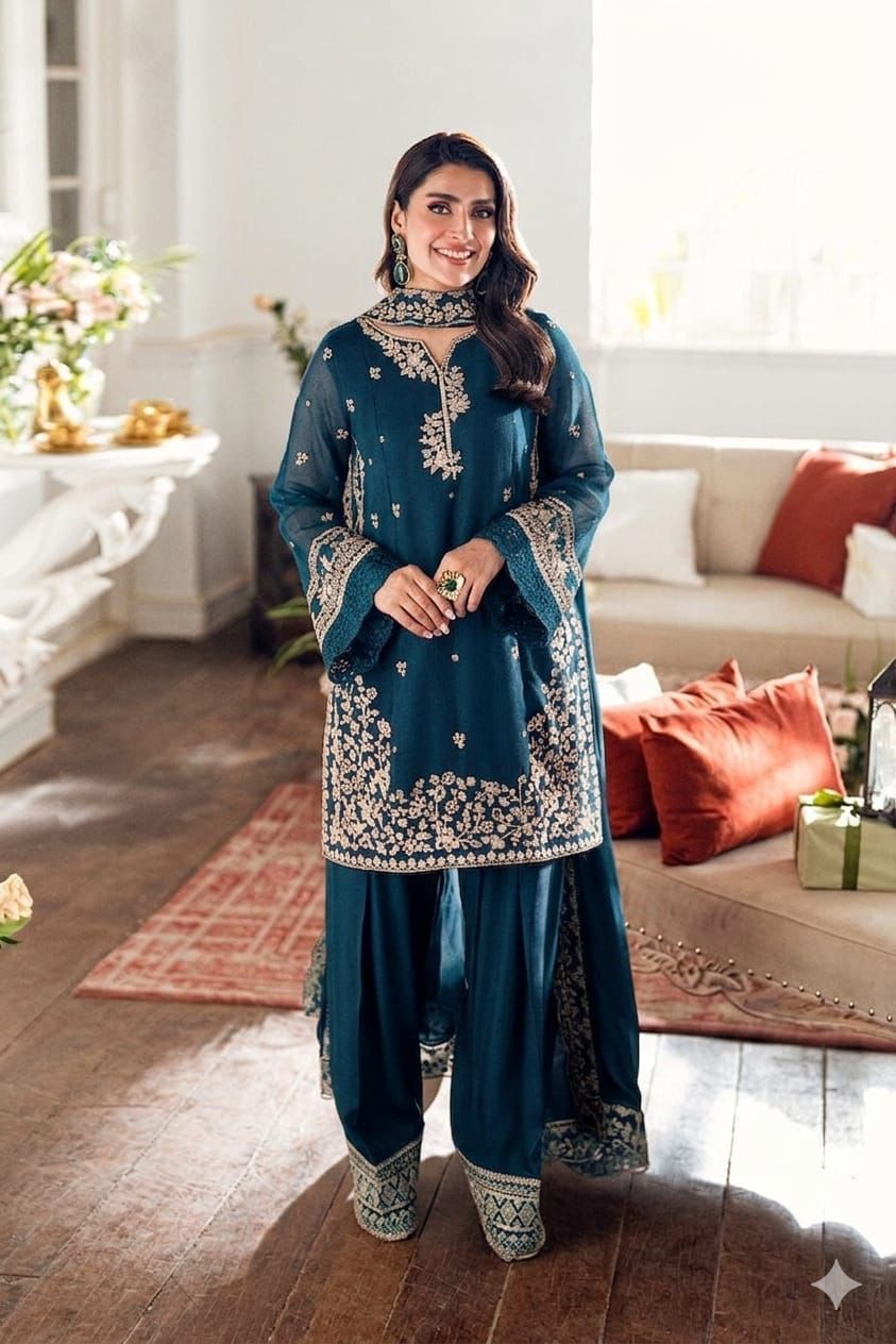 Lawn Embroidered 3Pc 1123
