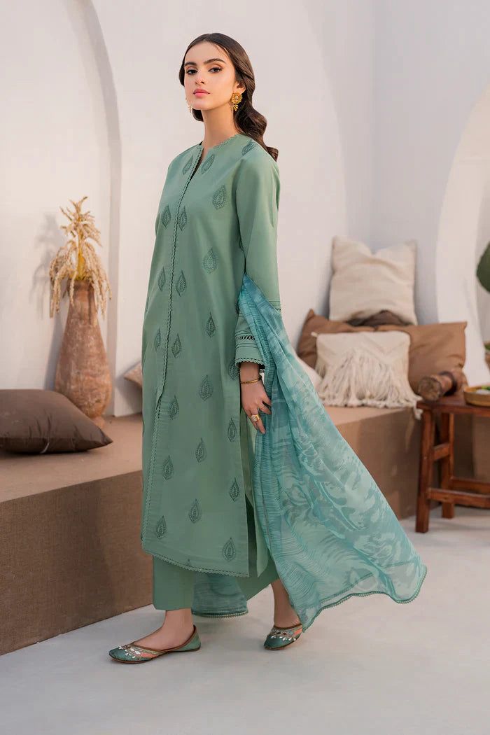 Lawn Embroidered 3Pc CG