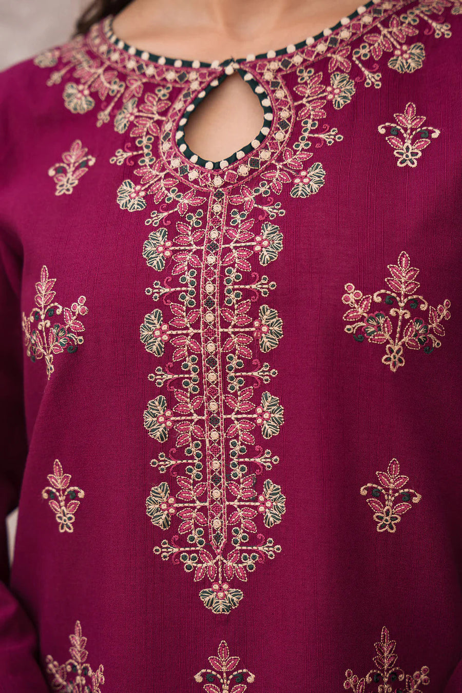 Lawn Embroidered 3Pc